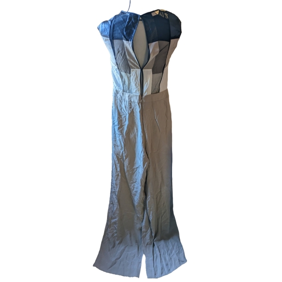 NWT BCBG Maxazria Runway Silk Francis Jumpsuit Sz 2 - Picture 3 of 4
